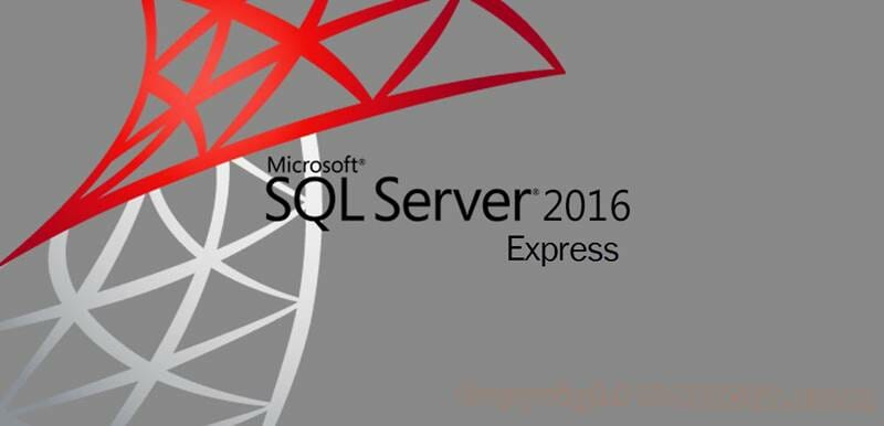 ติดตั้ง SQL Server 2016 Express