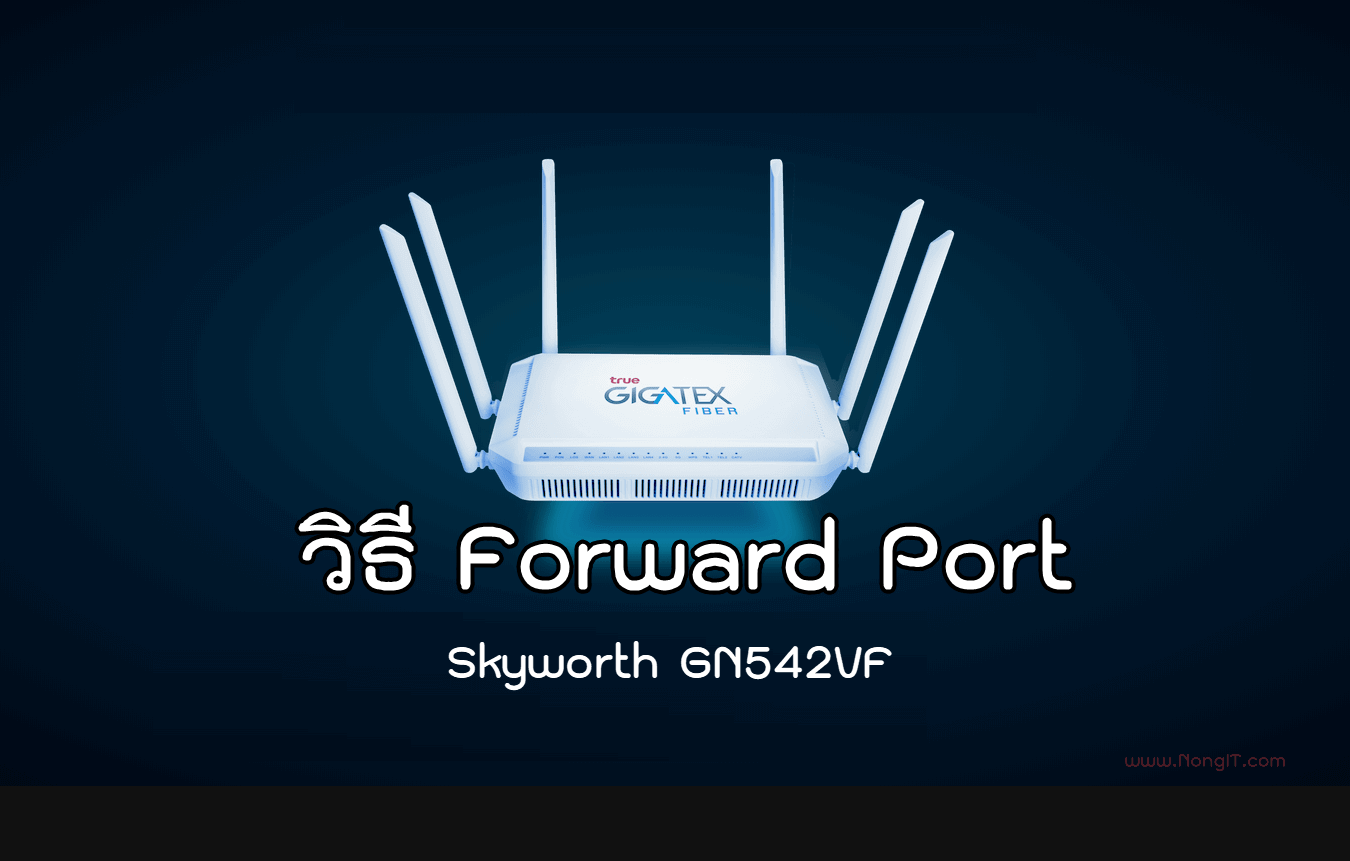 วิธี Forward Port Skyworth