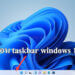 ซ่อน taskbar windows 11
