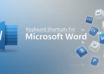 หน้าปกบทความรวบรวมคีย์ลัด (Keyboard Shortcuts) สำหรับ Microsoft Word ที่สำคัญ เพื่อช่วยให้ทำงานได้เร็วขึ้น