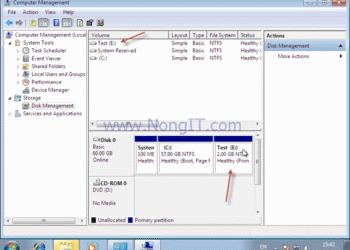 วิธีแบ่งพาร์ติชั่น Windows