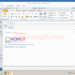 ภาพประกอบบทความ วิธีตั้งค่า Font Outlook แสดงโลโก้โปรแกรม Outlook และตัวอย่างการเปลี่ยนฟอนต์เริ่มต้น