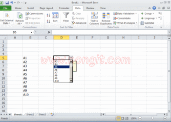 วิธีสร้าง Drop Down List Excel เพื่อช่วยลดข้อผิดพลาดและทำให้การกรอกข้อมูลง่ายขึ้น