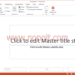 slide master powerpoint