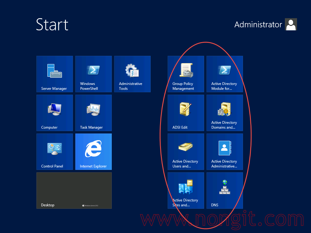 การติดตั้ง Active Directory บน Windows Server 2012/R2 (ภาษาไทย)