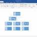สร้างแผนผังองค์กร word