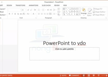 powerpoint เป็น video