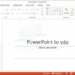powerpoint เป็น video
