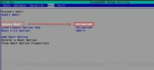 ตั้งค่า BIOS โน๊ตบุ๊คหรือพีซีให้ Boot Windows แบบ UEFi - NONGIT.COM