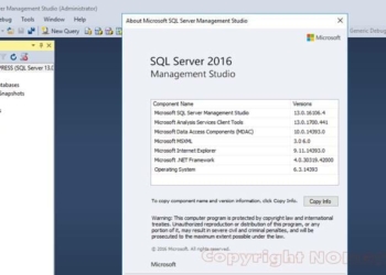ติดตั้ง SQL Server Management Studio