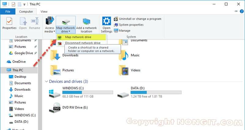 วิธี Map OneDrive ให้เป็น Network Drive เพื่อเรียกดูไฟล์ทั้งหมด ...