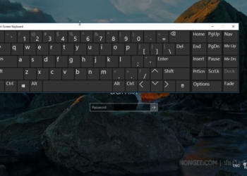 เปิด On-Screen Keyboard