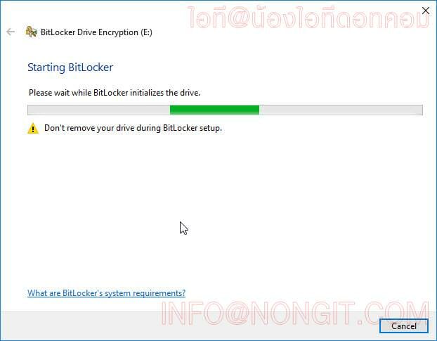 วิธีเปิดใช้ BitLocker ใน Windows 10/11 เข้ารหัสลับ USB Flash drive ...