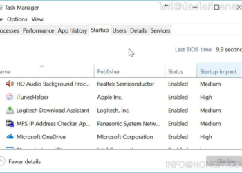 วิธีปิดโปรแกรม Startup ใน Windows 10
