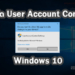 วิธีปิด User Account Control Windows 10