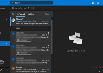 ตั้งค่า Dark Mode เว็บเมล์ outlook