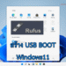 วิธีทำ usb boot windows 11