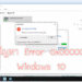 แก้ Error 0x0000011b ใน Windows 10