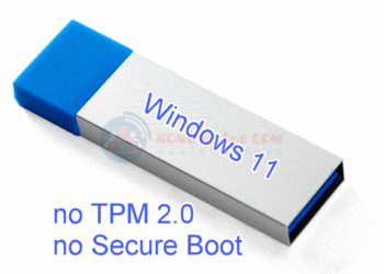 USB Windows 11 ไม่มี TPM 2.0