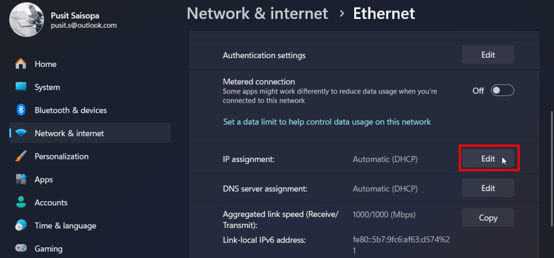 วิธีตั้งค่า IP Address Windows 11/10 (Auto & Fix IP) ง่ายๆ