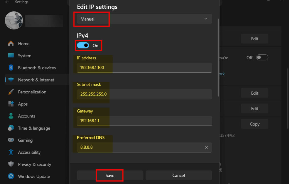 วิธีตั้งค่า IP Address Windows 11/10 (Auto & Fix IP) ง่ายๆ