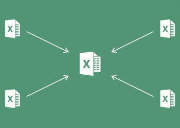 ภาพคอนเซ็ปต์การรวมข้อมูล Excel จากหลายชีตและหลายไฟล์ให้เป็นหนึ่งเดียวด้วย Power Query