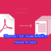 ไอคอน Adobe Acrobat Pro และกราฟิกการแยกหน้า PDF แสดงวิธีแยกหน้า PDF