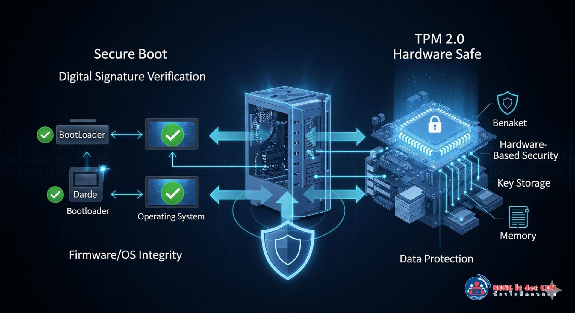 เจาะลึก! ทำไม TPM 2.0 และ Secure Boot ถึงสำคัญกับ Windows 11?