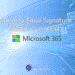 รูปหน้าปกบทความวิธี Deploy Email Signature ให้พนักงานทุกคนผ่าน Microsoft 365